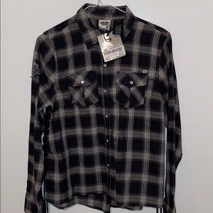 NWT HARLEY DAVIDSON BUTTON DOWN